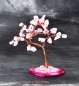 Preview: Hexenshop Dark Phönix Rosenquarz Edelsteinbäumchen 35 Steinchen Rosa Achat